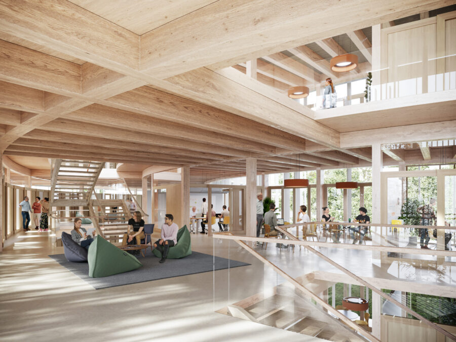 CERN building 777 Office floor