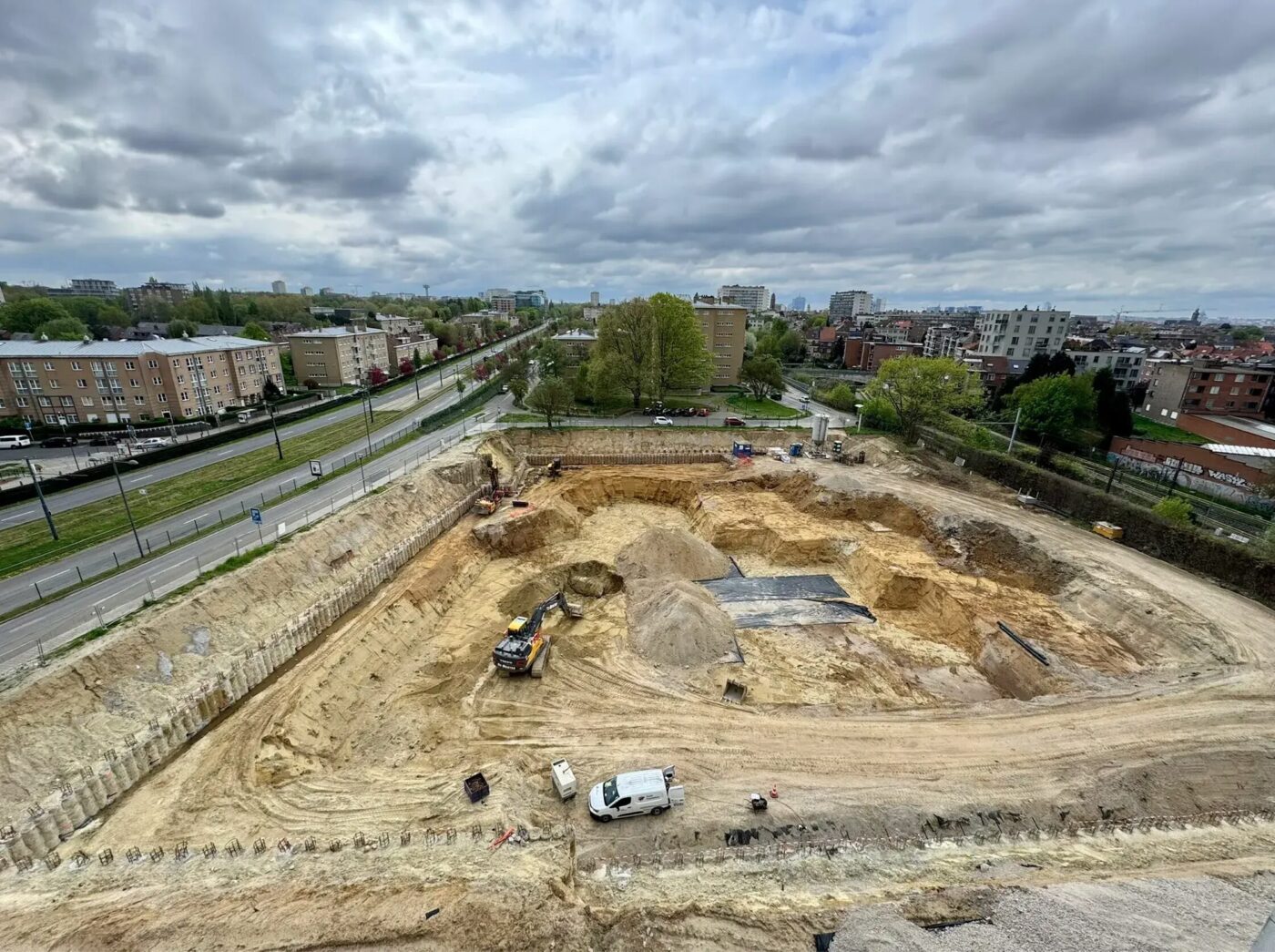 Matisse 16 advances: 156 new homes in Evere Brussels
